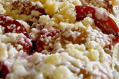 Pflaumenkuchen mit Streuseln 11