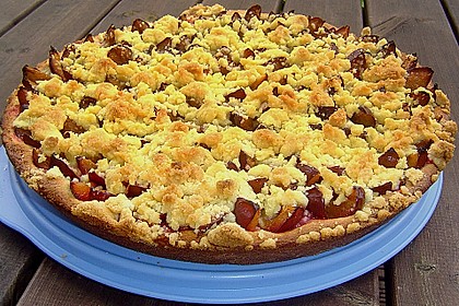 Pflaumenkuchen mit Streuseln 18