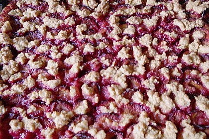 Pflaumenkuchen mit Streuseln 31