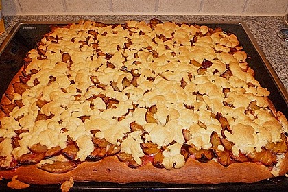 Pflaumenkuchen mit Streuseln 39
