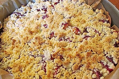 Pflaumenkuchen mit Streuseln 21