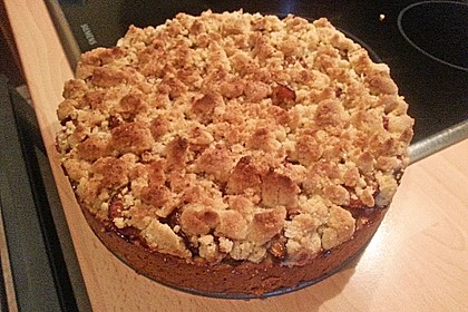 Pflaumenkuchen mit Streuseln 13