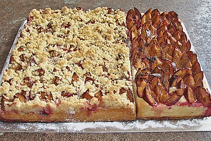 Pflaumenkuchen mit Streuseln 15