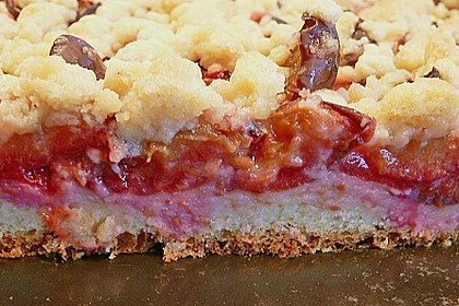 Pflaumenkuchen mit Streuseln 32