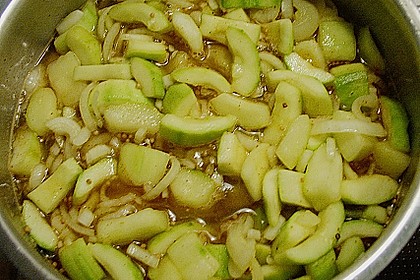Eingelegte Curry - Zucchini 33