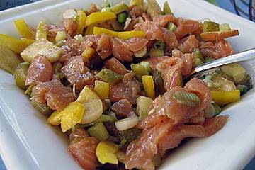 Lachs - Salat