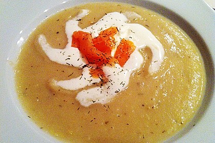 Feine Kartoffelsuppe mit Lachs 19
