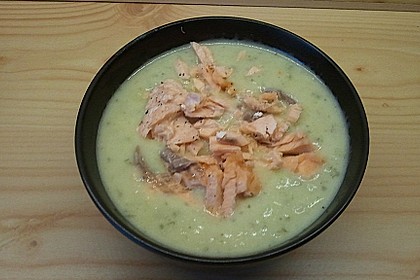 Feine Kartoffelsuppe mit Lachs 21