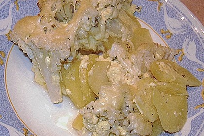 Blumenkohl - Kartoffel Gratin 5