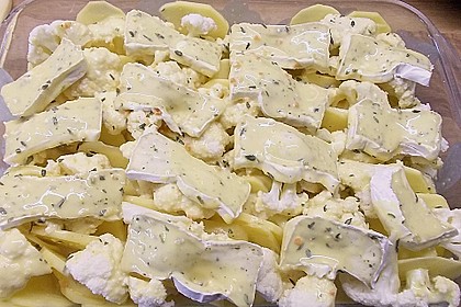Blumenkohl - Kartoffel Gratin 1