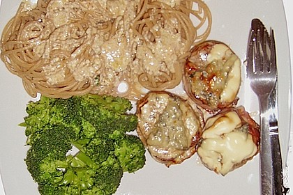 Schweinefilet in Gorgonzolasoße 16