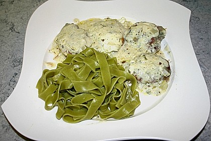 Schweinefilet in Gorgonzolasoße 8