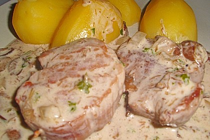 Schweinefilet in Gorgonzolasoße 12