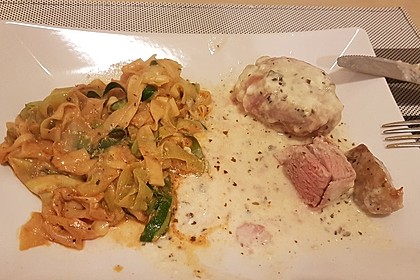 Schweinefilet in Gorgonzolasoße 15