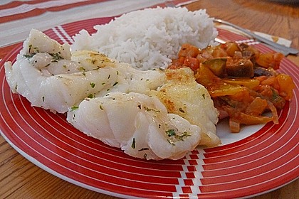 Gegrillter Seeteufel