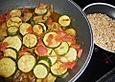 Zucchinigem&uuml;se mit Mandeln