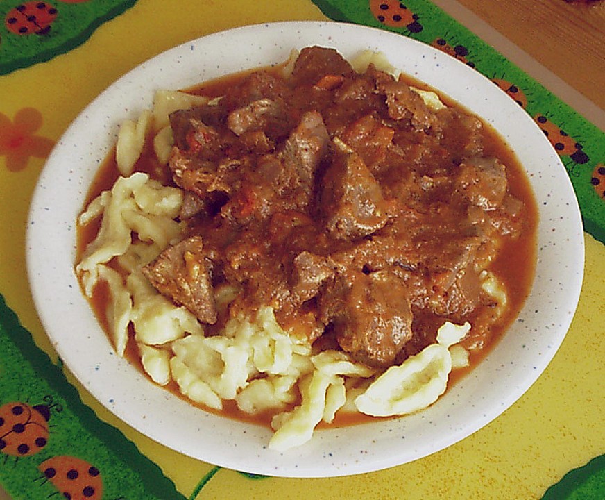 Ungarischer Gulasch (Rezept mit Bild) von Columbo | Chefkoch.de