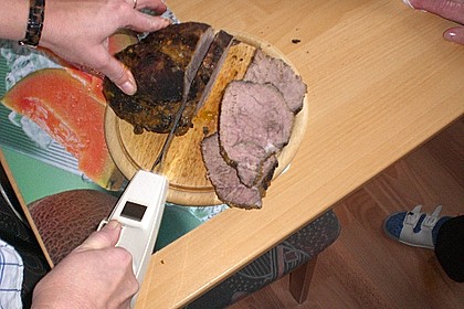 Rinderbraten mariniert
