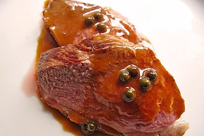 Entenbrustfilet in Pfefferrahm 1