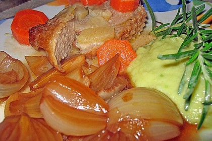 Putenrollbraten in Biersauce 1
