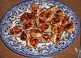 W&uuml;rzige Putenfleisch - Schnecken mit  Peperoni