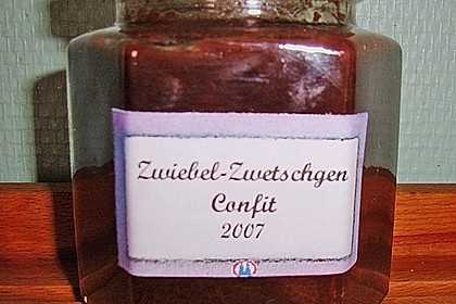 Zwiebel - Pflaumen Confit 5
