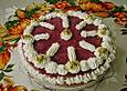 Pflaumen - Marzipan Torte