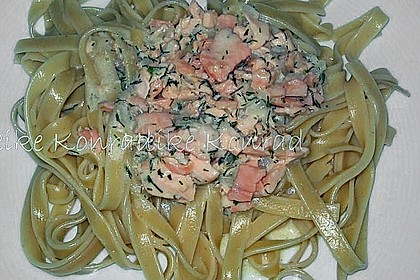 Lachs - Tagliatelle