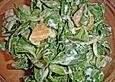 Feldsalat mit Ingwer Dressing