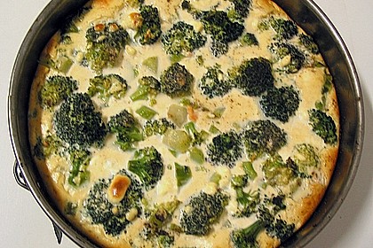 Brokkoli - Lachs Torte 18