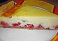 K&auml;sekuchen mit Kokos und Himbeerf&uuml;llung