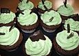 Schoko-Pfefferminz-Cupcakes