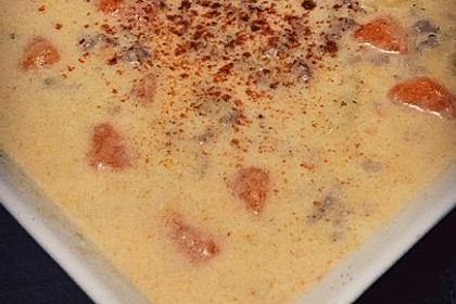 Kartoffel-Hackfleisch-Topf mit Schmand und Möhren 8