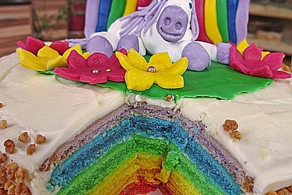 Regenbogentorte 22