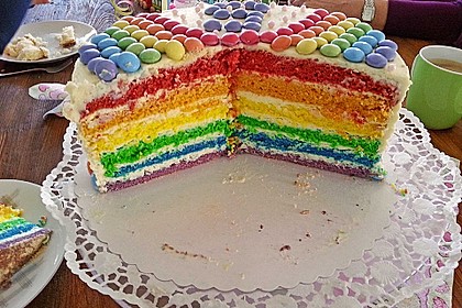 Regenbogentorte 23