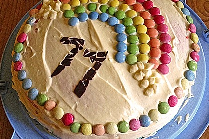 Regenbogentorte 58