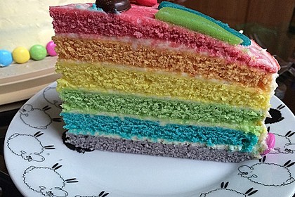 Regenbogentorte 10