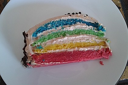Regenbogentorte 69