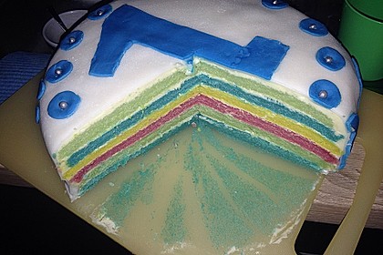 Regenbogentorte 53