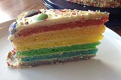 Regenbogentorte 44