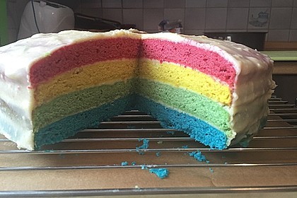 Regenbogentorte 54