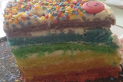 Regenbogentorte 71