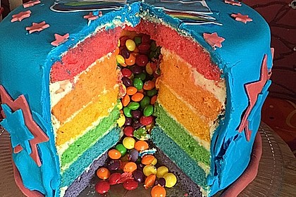 Regenbogentorte 15