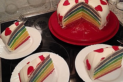 Regenbogentorte 11