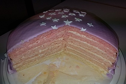Regenbogentorte 45