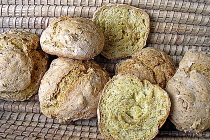 Molke-Natron-Brötchen 1