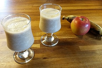 Apfel-Bananen Smoothie 4