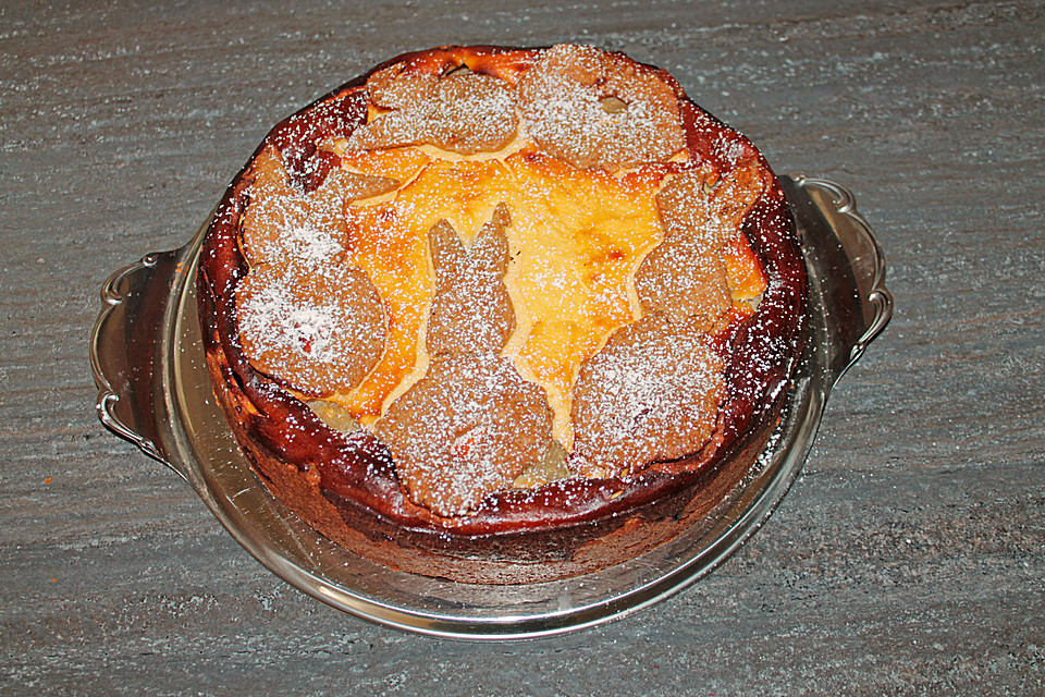 Osterhasen-Käsetorte mit Birnenfüllung (Rezept mit Bild) | Chefkoch.de