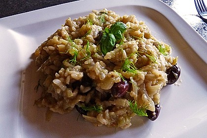 Veganes Zitronen-Fenchel-Risotto 3