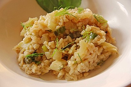 Veganes Zitronen-Fenchel-Risotto 2